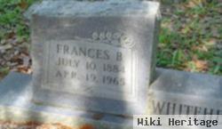 Frances Belle "frankie" Hancock Whitehead