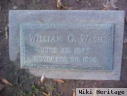 William G Wash