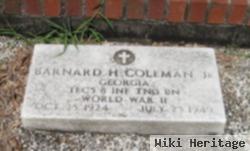 Bernard Hugh Coleman, Jr