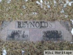 Alice F Reynolds