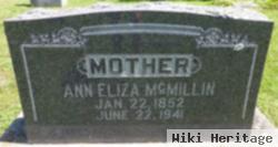 Ann Eliza Patterson Mcmillin