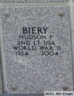 Hudson F Biery