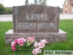 Alice Mcgraw Wills