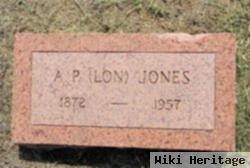 Alonzo Peter "lon" Jones