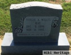 Virgie A "ray" Willis