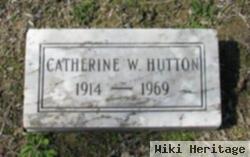 Catherine W Hutton