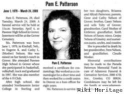 Pam E Nelson Patterson