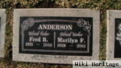 Marilyn Frances Reid Anderson