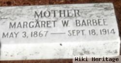 Margaret "maggie" Walsh Barbee