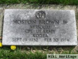 Hoston Brown, Jr