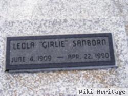 Leola "girlie" Sanborn