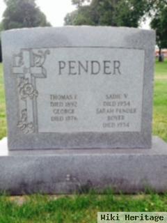 Sadie Pender