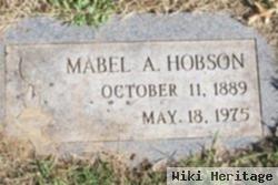 Mabel A. Hobson