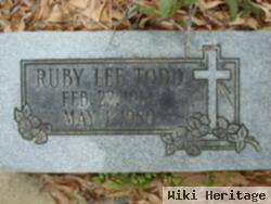 Ruby Lee Todd