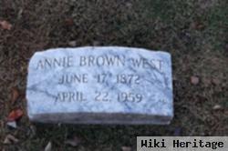 Annie Brown West