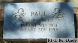 Infant Son Paul