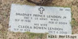 Shadney Prince "shag" Lendon, Jr