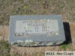 Martha Caroline "mattie" Mayo Mcadams