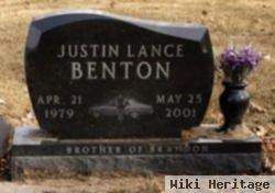 Justin Lance "justy" Benton