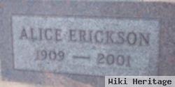 Alice Ollie Johnson Erickson