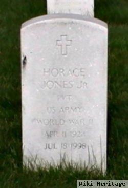 Pvt Horace Jones, Jr