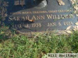 Sarah Ann Williams