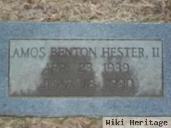 Amos B. Hester, Ii