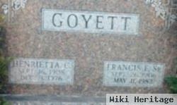 Henrietta C Goyett