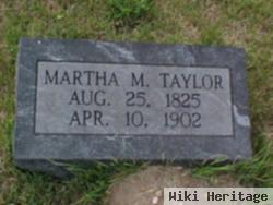 Martha M. Taylor