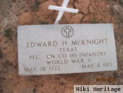 Edward H Mcknight