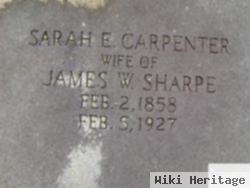 Sarah Elizabeth Carpenter Sharpe