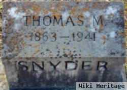 Thomas M. Snyder