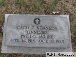 Cecil F Kennedy