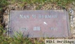 Nan Marie "nannie" Carlson Burman