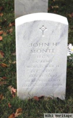 John H Monte