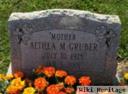 Althea M Kern Gruber