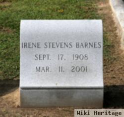 Irene Page Stevens Barnes