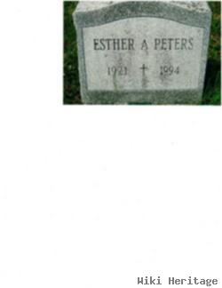 Esther A. Peters