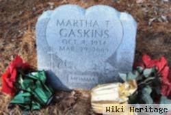 Martha "dora" Thomas Gaskins