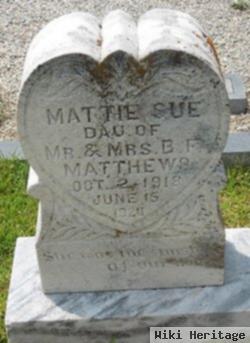 Mattie Sue Matthews