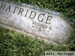 Mildred B Baxter Hatridge