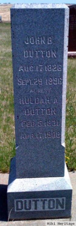 Huldah A Dutton