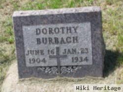 Dorothy "dora" Wieseler Burbach