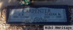 E B Carpenter