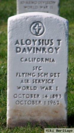 Aloysius T Davinroy