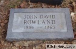 John David Rowland