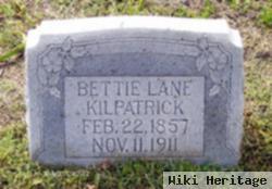 Elizabeth Amanda "bettie" Lane Kilpatrick