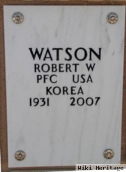 Robert Wendal Watson