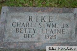 Betty Elaine Rike