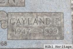 Gayland E Hultgren